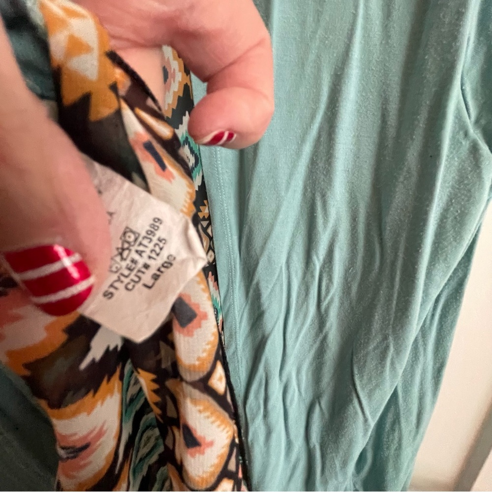 Ladies, large, top, layered look, school, teacher, holiday, cute back. Work - Picture 4 of 4